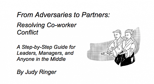 From Adversaries to Partners: Resolving Co-worker Conflict